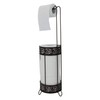 PremiumRacks Vintage Toilet Paper Storage Holder - Free Standing -