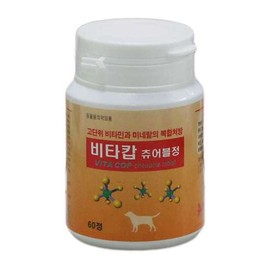 비타캅 츄어블정 종합비타민 영양제 60정 VitaCap Chewable Multivitamin Dietary Supplement 60 Tablets