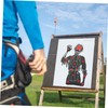 Sosoport 2 Sheets Game Target Paper Papers for Game Bowfishing