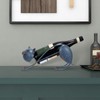 Wine Holder Cat Style Sturdy Metal Space Saving Decorative Stylish