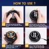JIN BD Wrist Trainer Ball Auto-Start Wrist Strengthener Gyroscopic Forearm