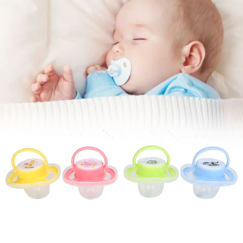 4Pcs Binkies Ultra Light Premium Silicone Safe Healthy Durable Quick