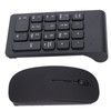Numeric Keypad, Mini 2.4G 18 Keys 1200 DPI Number Keyboard,