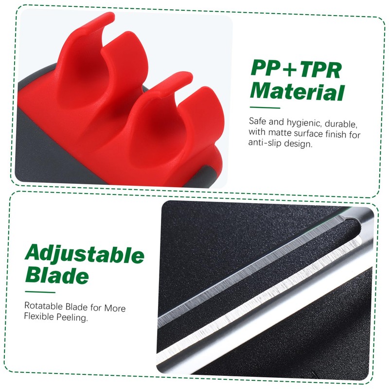 Alipis Fruit Vegetable Peeler Set Stainless Steel Kitchen Tools Potato