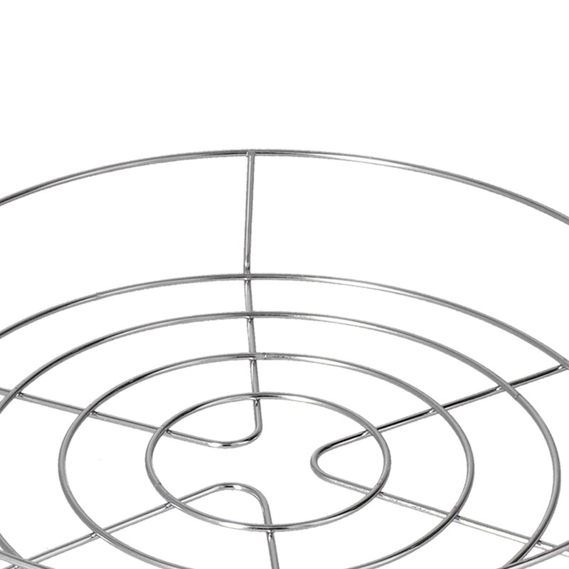 Stainless Steel Canning Rack, Foldable Contoured Steel Handles Rack for