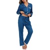 Vlazom Pyjamas Set for Women, Soft Two Pieces Pjs Sets