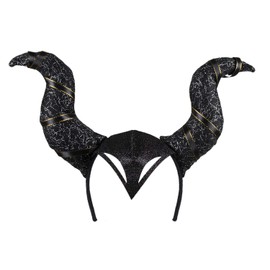 Boland 72242 Diabla Hair Band with Cap Black