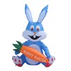 1.2 m Easter Inflatables Rabbit Cartoon Cute Fun Innovative Blow