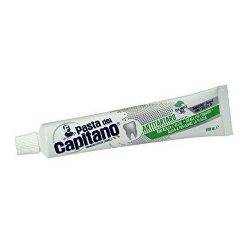 Pasta del Capitano Antitartaro Toothpaste 100ml (Pack of 4)