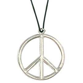 Hippie Medallion Metal Accessory for Boot Fancy Dress