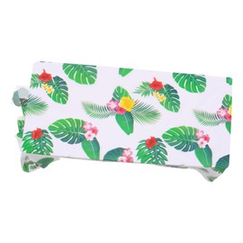 Mikinona Leaves Pattern Tablecloth Picnic Table Cover Iridescent Table Cloth for