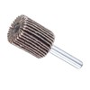 sourcing map 20mm Flap Wheels Shank Mounted Sandpaper Abrasive Wheel