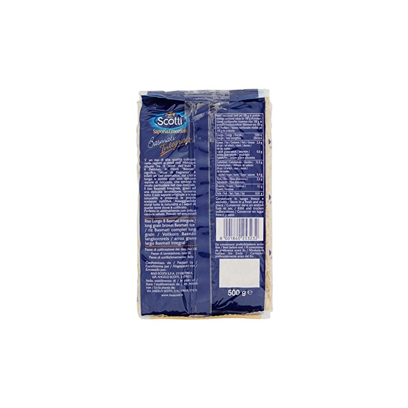 Riso Scotti - Riso Basmati Integrale Pronto in 10' -