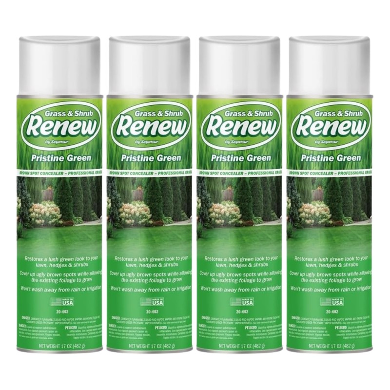 20-602 Grass and Shrub Renew, Pristine Green – Professional-Grade Brown
