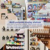 FEMELI Nail Polish Wall Rack: 6 Shelves 15 Inch White