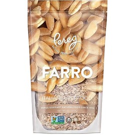 Pereg Farro 16oz | Nutritious Grain, Rich In Proteins & Fibers, Easy To Cook Rice Alternative, Resealable Packaging