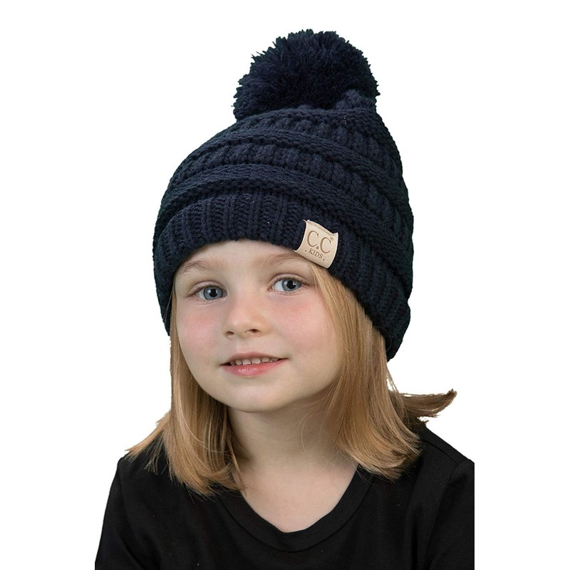 Funky Junque - Gorro de punto de cable para niños