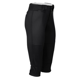 Boombah Women's Hypertech Series Fastpitch Solid Pant Black - Size Waist 30" (Inseam 21")