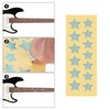 sourcing map Guitar Fretboard Stickers Inlay Stickers Decals for Guitars