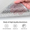 AggAuto Universal 40"x13" Car Grill Mesh - Aluminum Alloy Automotive