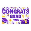 BlissYard Graduation Banner 2025 Congrats Grad for Party Decor Graduation