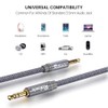 RIKSOIN Aux Cable 3.5mm Audio Cable with Magnetic Ring Support