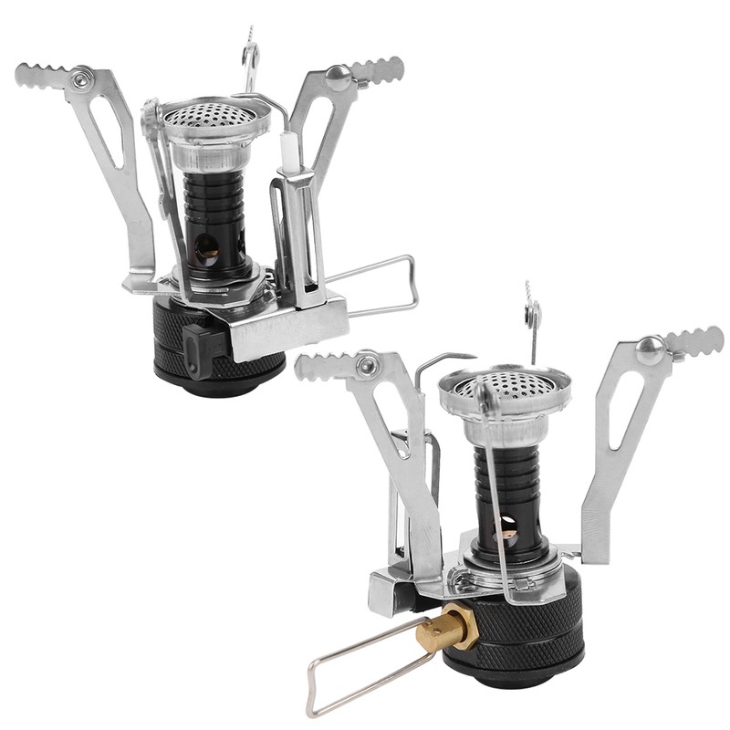 Outdoor Camping Gas Stove Mini Portable Hiking Picnic Gas Stove