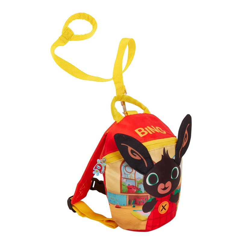 Bing Bunny Boys Girls 3D Ears Backpack With Reins Kids