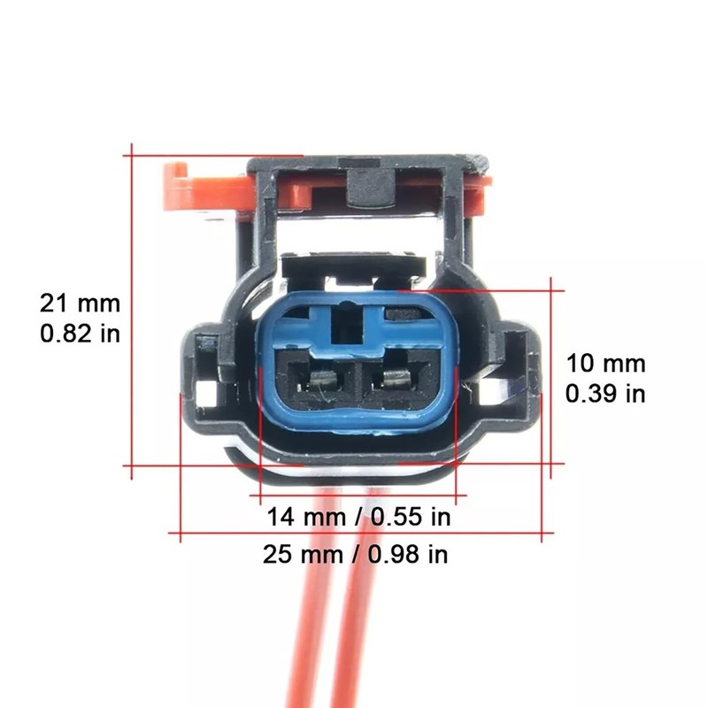 Coolant level sensor Connector Wire Plug Pigtail Wiring harness Compatible