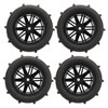 SUNGOOYUE 1/14 RC Wheels and Tires Set, Excellent Grip, High