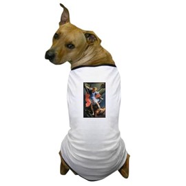 CafePress St. Michael The Archangel Dog T Shirt Dog T-Shirt, Pet Clothing, Funny Costume