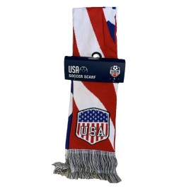 Unbranded USA Soccer Stars and Stripes American Flag Scarf Unisex Adult New