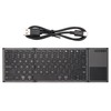 Wireless Keyboard 78 Keys Ultra Thin Folding Design Keyboard with