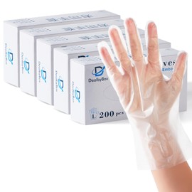 DealbyBox 1000 pack Non-Stick Gloves. Professional Food Grade Gloves For All Food Prepping and Making (Medium)