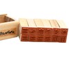 Youkwer 12 Pcs Mini Cute Wooden Rubber Stamps DIY Diary