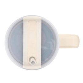 Santa Barbara Design Studio Insulated Tumbler with Handle and Straw Vacuum Sealed Stainless Steel Travel Mug, 40-Ounce, Moroccan Flower