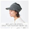 CHARM Women's Sun Protection Cap Umbrella Hat Golf Tennis Cap