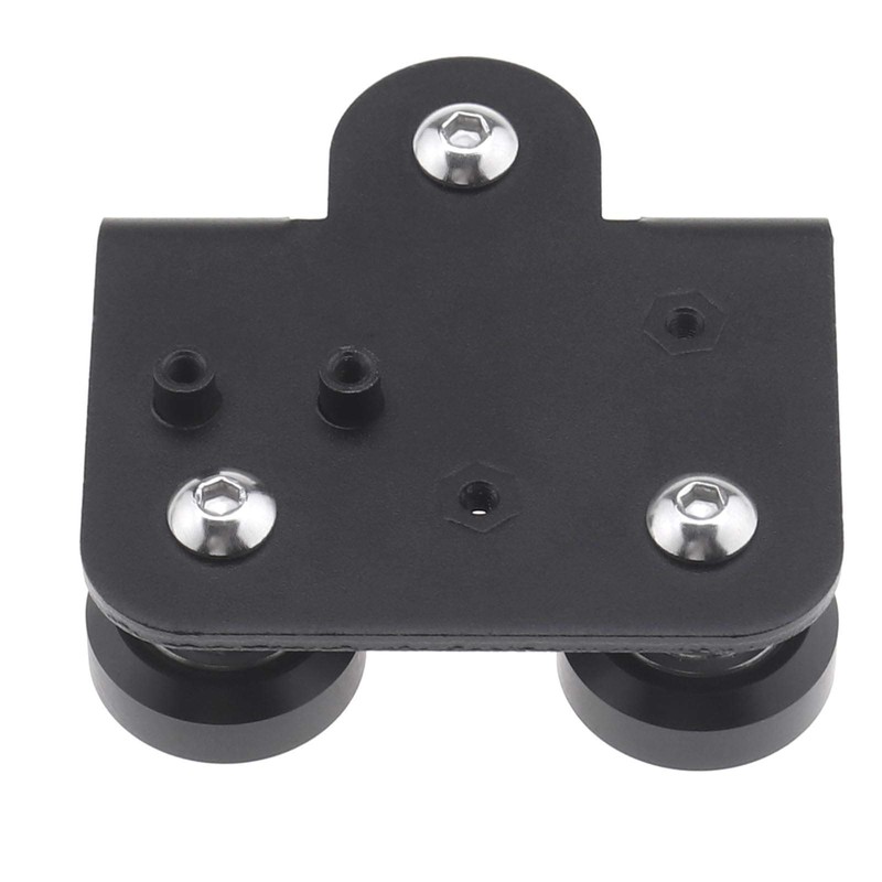 Create idea 3D Printer Back Support Plate with Pulley for