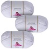 Utopia Crafts Cuddle Super Chunky Chenille Soft Yarn for Knitting