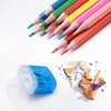 kuou 4 Pcs Pencil Sharpeners , Manual Pencil Sharpener with