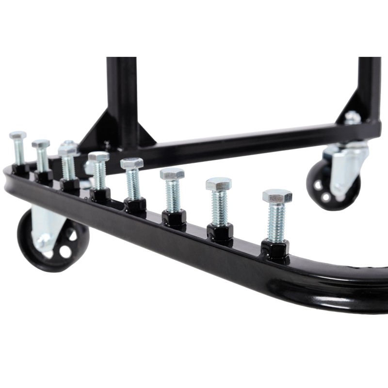 ROCKRAIN 750LBS Heavy-Duty Engine Cradle: Industrial Steel Motor Stand with