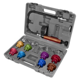 Performance Tool W89733 Cooling System Pressure Tester Kit, black