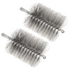 PATIKIL 4inch Chimney Brush, 2pcs Chimney Cleaning Brush Round Sweep