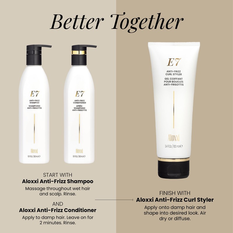 E7 A-F Curl Styler - 3.4 Fl Oz