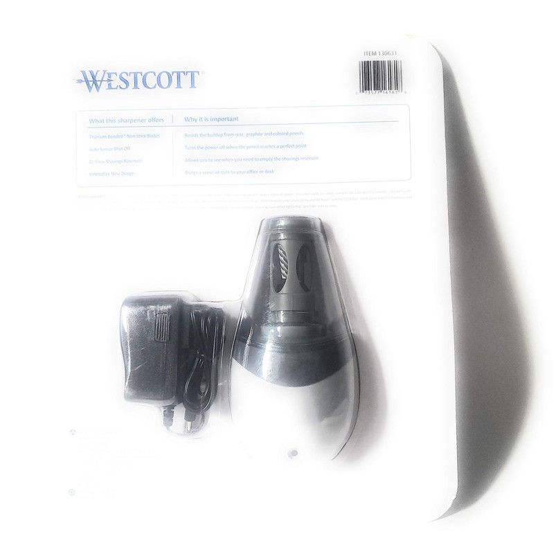 Electrical Pencil Sharpener Non-Stick Titanium