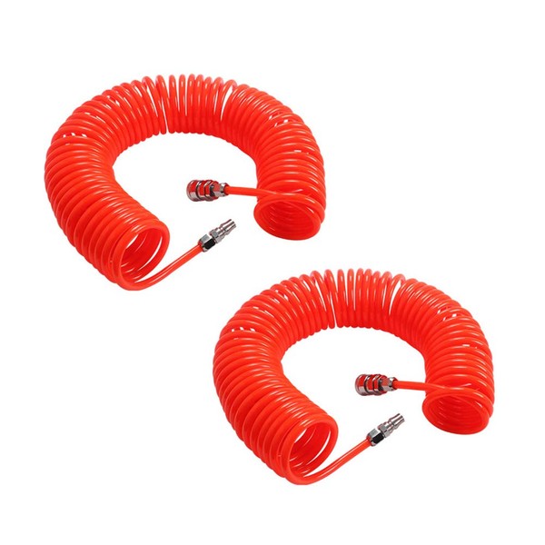 MITUKE Air Hose, Spring Tube, High Pressure Resistant, Compact Storage,