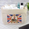 Large 'King's Coronation Union Jack Flag' Canvas Organiser/Storage Bag (OR00024610)