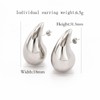 Julyls 18K Gold Earrings Dupes, Elegant Waterdrop Earrings for Women,