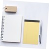 jojofuny 4pieces School Memo Pads Work Schedule Planner Legal Pad