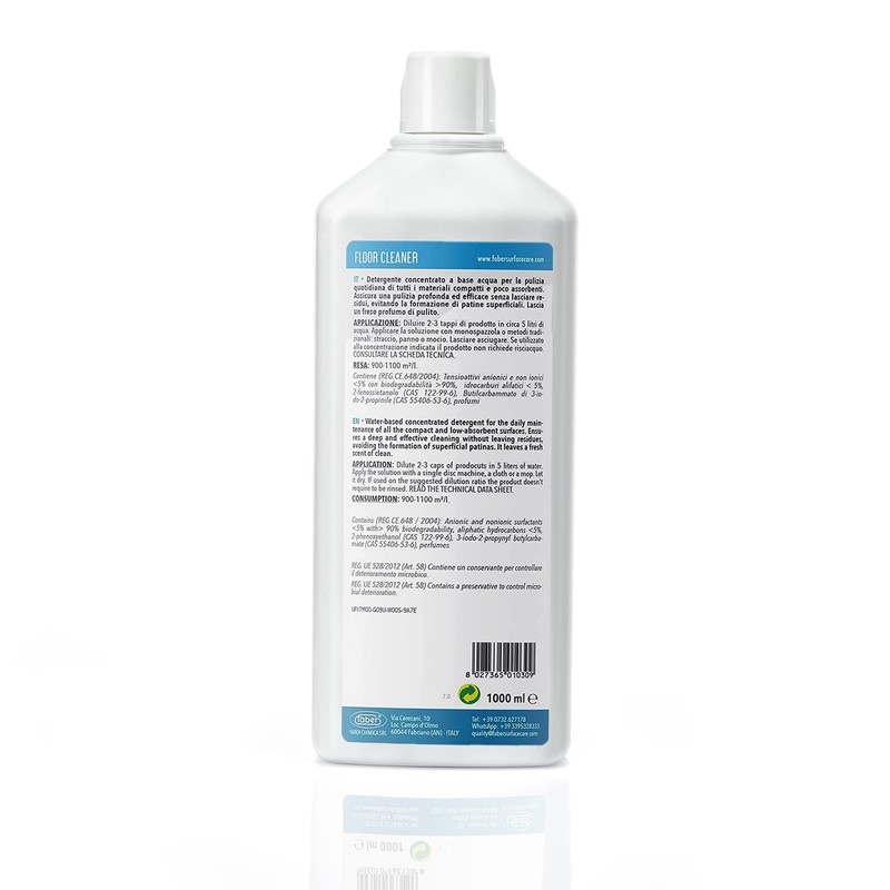 FABER Tile Floor Cleaner – Mop Cleaning Solution – 1L